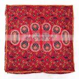 Indian Cushion Cover Meditation Pillow Case Cushion Cover Dog Bed Square Ottoman Pouf 35*35" Beautiful Cushion Cover thumbnail-2