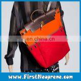 Shinning Star Cool Black Lightweight Neoprene Backpack thumbnail-5