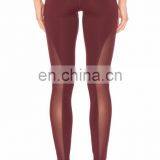 Latest Fashion Women Workout Clothes Hot Sexy See-through Yoga Pants Leggings Mesh thumbnail-3