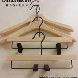 Zoom Birchen Wood Clothing Hangers High Quality Factory Price thumbnail-3