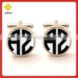 Monogram Cufflinks/Silver Monogram Cufflinks thumbnail-2