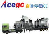 Construction Material Mobile crushing machine for sale