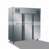 4 Doors Stainless Steel Commercial Refrigerator/1600L Kitchen Deeep Freezer