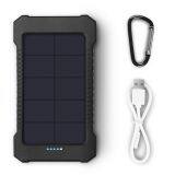 Solar Power Bank Dual USB Power Bank 20000mAh Waterproof Battery Charger thumbnail-4