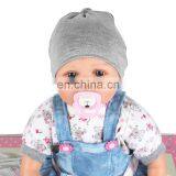Adjustable Baby Knot Hat Set Newborn Beanie Set for Unisex Baby thumbnail-6