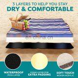 Sand Proof Waterproof Picnic Blanket Tote Handy Picnic Mat Tote for Children Camping thumbnail-4