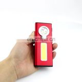 500 lumen LED COB Work Flashlight, USB Rechargeable Magnetic Slim Pocket Flashlight With Clip