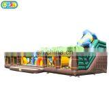 Amazon Forest Lizard Amusement Jungle Theme Park Castle Inflatable Fun City thumbnail-3