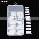 New Product Ideas 2021 Wholesale U Carved Acrylic Full Cover False Nail Tips thumbnail-2