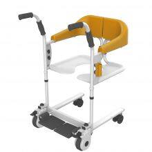 High quality Wheelchair with toilet transfer commode adjustable bath chair hospital nursing for elderly and disabled