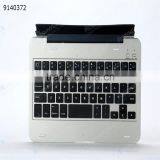 Bluetooth Keyboard for IPad Mini,white Separable Aluminum + Plastic Keyboard