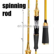Оптовая высококачественная углеродная рыболовная удочка 1,8/2,1/2,4 м для спиннинга и бейткастинга, предназначенная для окуней, форели, корюши, змееголов thumbnail-5