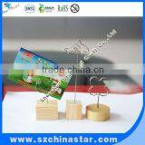 Wood Horse Shape Base Customized Design Holder Place Card Holder thumbnail-5