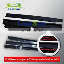 J032) For Jeep for Wrangler ABS Threshold of 2 Door thumbnail-3