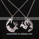 European and American Fashion Jewelry Alloy Necklace Vintage Necklace Couple Necklace Elk Camel Wholesale thumbnail-1