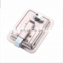 MS858B Silvery Mirror-Polished Industrial Cabinet Hardware SS Vehicle Truck Panel Paddle Locks thumbnail-3