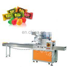 Small Bulk Bagels Cotton Jelly Candy Bar Pouch Pillow Packaging Packing Machine