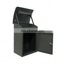 Custom Outdoor Modern Metal Free Standing Letterbox ,Package Delivery Boxes for Outside