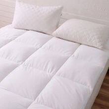 2-4Inch Extra Thick Baffle Box Overfilled 1500GSM Microfiber Down Alternative Mattress Topper thumbnail-4