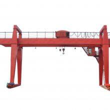 Double Girder Gantry Crane Cantilevers Winch Trolleys High Strength for Sale thumbnail-5