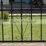 2015 Single Modern Wrought Iron Garden Design Fence thumbnail-1