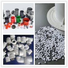 High Quality Factory Direct Sales PVC Compound Granule White Hard Rigid Upvc PVC Raw Material for Bend Pipe Fitting thumbnail-6