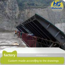 Steel Gate Manufacturer, River Flood Control, Stainless Steel Water-stop and Flood Discharge, Large Flat Sliding Arc Steel Dam Equipment thumbnail-1