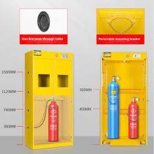 Smart Gas Cylinder Cabinet-GCC461 With Auto Leakage Alarm & 5s Rapid Ventilation |1900H*500W*450Dmm| for Analytical Chemistry Lab- Best Selling thumbnail-1