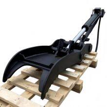 Hydraulic Control Opening and Closing Anti-slip Thumb Multi-functional Auxiliary Bucket Large Material Grabbing Attachment thumbnail-1