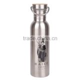 Shenzhen Mlife good quality 750ml single wall 18/8 stainles steel American wild mouth tumbler outdoor sports water bottle                        
                                                                                Supplier's Choice