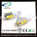 New Product High Quality Auto Bulb T10 5630 10SMD Super Bright Car LED Lighting thumbnail-2