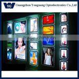 Frameless Double Sided Hanging Crystal Light Box thumbnail-1