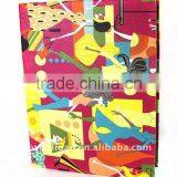 Office Lady Color PU Wrapping Ring Binder Desktop File Folder for Office Stationery Cardboard A4 or FC Size thumbnail-1