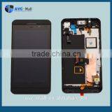 replacement LCD display assembly with frame for Blackberry London/Surfboard/L-Series/L10/ Z10 black