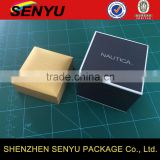 Shenzhen Senyu Handmade Luxury Watch Gift Box for Sale