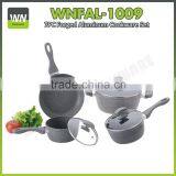 New Products for 2016 Aluminum Forged Ceramic Fry Pan Sauce Pan Casserole Sets