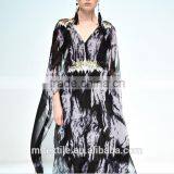 Plain Printed Silk Chiffon 100%silk Fabric