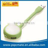 Innovative Gift Flexible 4 Port USB 2.0 HUB With LED Lamp thumbnail-4