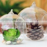 Hot! Yasit cheap clear glass hanging vase direct from factory