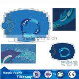 Foshan Factory All Kinds of Beautiful Dolphin Mosaic Pattern for Swimming Pool thumbnail-6