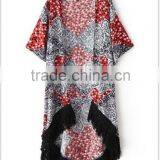 Elegant Design Customaize Polyester Chiffon With Fringes Kaftan Designs in Pakistan thumbnail-2