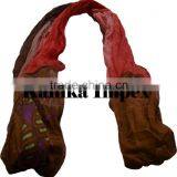 Printed Tie-Dyed Cotton Scarves thumbnail-1