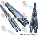65/132 conical double screw and barrel