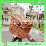 2016 New Style Factory Supply Wholesale Wicker Bicycle Basket for Home thumbnail-1
