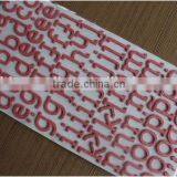 Red Alphabet Sticker for Kids Gift/home Decor/mobile Phone/mp3/car thumbnail-1