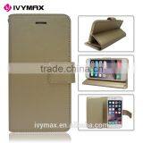 Hot Selling Mercury Golden Rich Diary Stand Wallet Leather Case With Credit Card Pockets Flip Cover For Iphone 6 Quality Choice