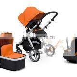 Best Selling Item Baby Stroller Europe Standard Pram Strollers 3 IN 1 Purple Aluminum Baby Stroller thumbnail-5
