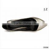 O77 Custom Made Pump Shoes Black and Sliver Upper Dress Shoes for Women New Collection thumbnail-2