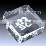 Hot sale crystal laser paperweight