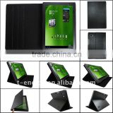 Black leather case for Acer ICONIA TAB A500(support & foldable),MOQ:300pcs wholesale